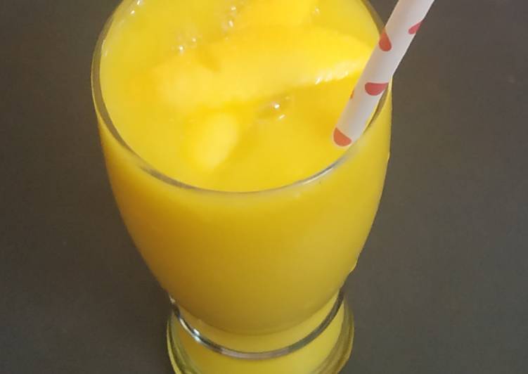 Recipe of Any-night-of-the-week Mango juice