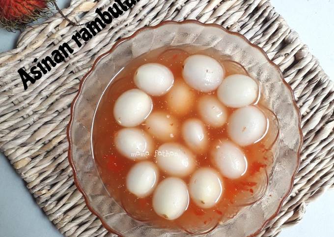 Langkah Mudah Masakan Resep Asinan rambutan