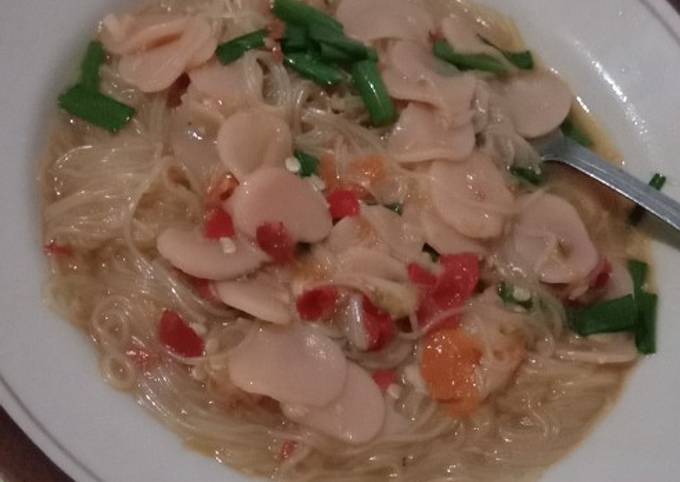 Bagaimana Membuat Seblak bihun pedas poll #no egg Anti Gagal