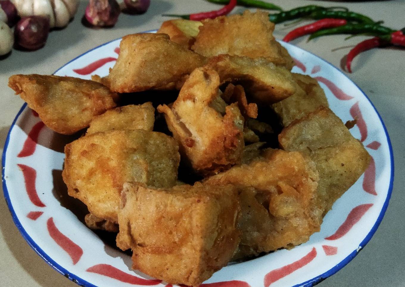 Tahu goreng tepung