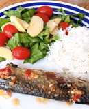 Cá Thu Mackerel Chiên Tươi Chấm Mắm Tỏi Ớt