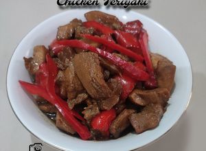 Foto resep Chicken Teriyaki Paprika Merah