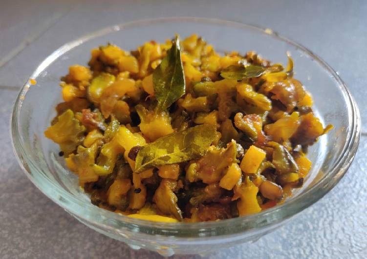Slow Cooker Recipes for Pakarkai Poriyal/ Bittergourd Fry