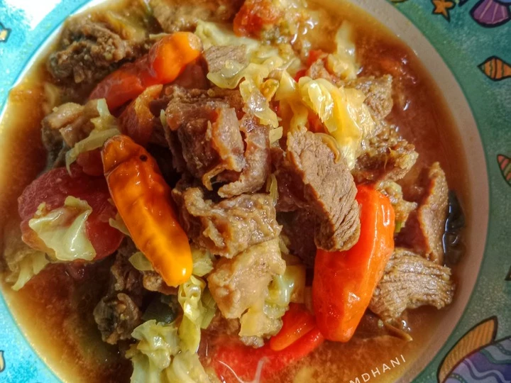 Langkah Mudah untuk Menyiapkan Resep Tongseng Sapi (Tanpa Santan) yang Bisa Manjain Lidah Anti Ribet, Uenak Banget