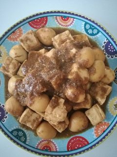 Foto resep Semur tahu telur puyuh