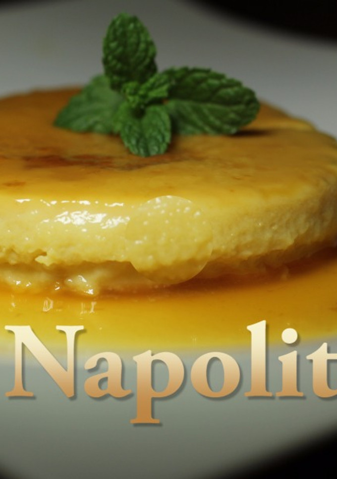 Una foto de Flan Napolitano