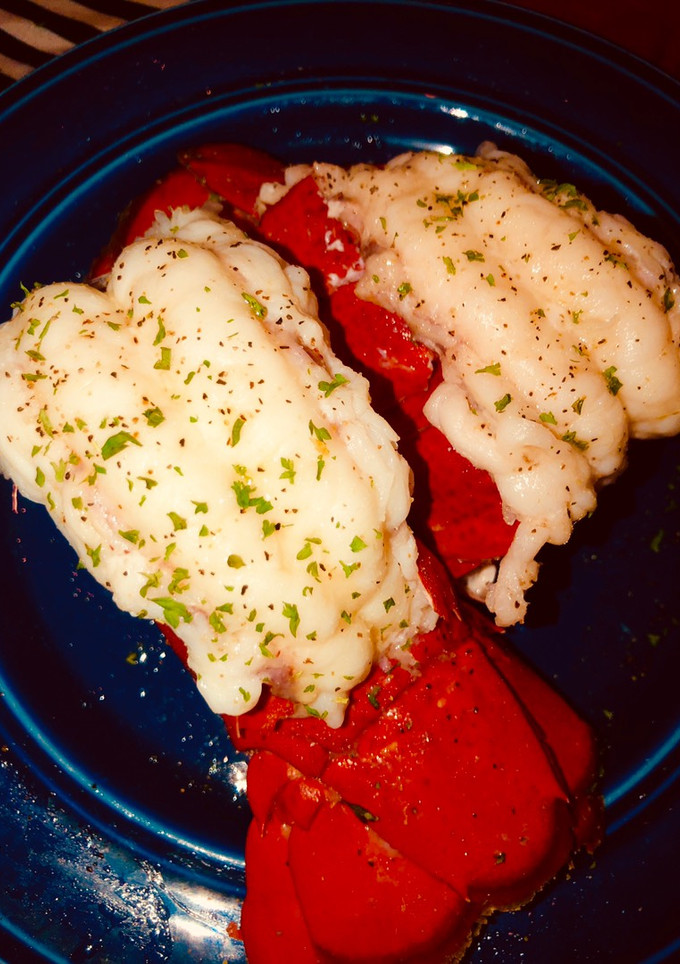 A picture of 10 Minute Lobster Tails with Garlic Herb Butter.