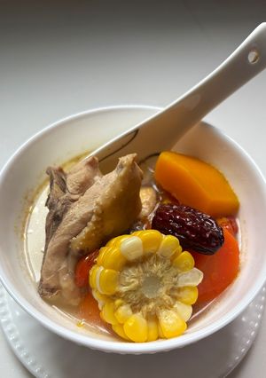護眼雞湯 的食譜成品照片