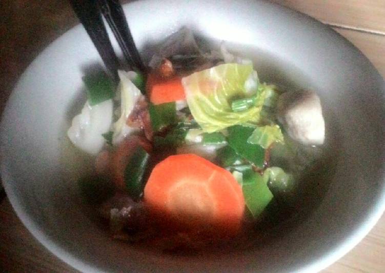 Sayur sup kuah bening