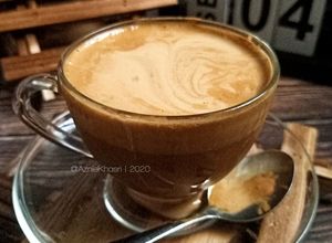 Gambar Kopi Latte Like Cafe Easy