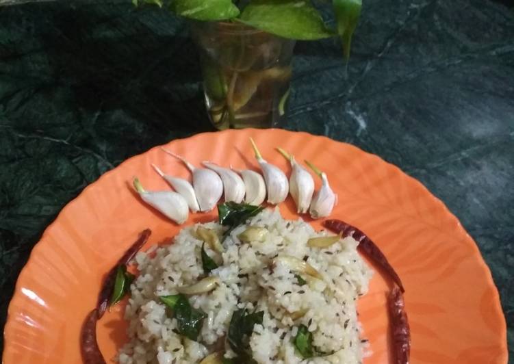 Recipe of Quick Winter special garlic rice