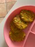 Zucchini and Carrot Fritters. BLW IDEAS