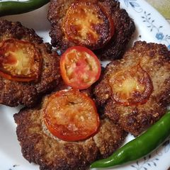 A picture of Easy Chappli kabab.