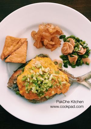 Foto resep Ikan Bawal Sambal Chruncy by PakDhe Kitchen