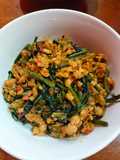 Tumis Kangkung Sambal Tempe