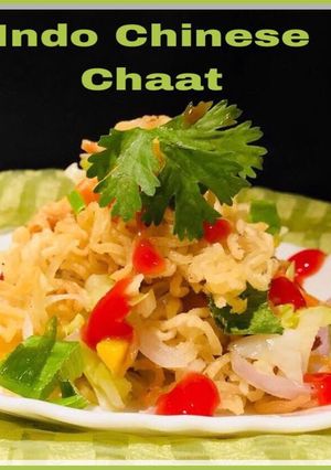 A picture of Indo Chinese Chaat.