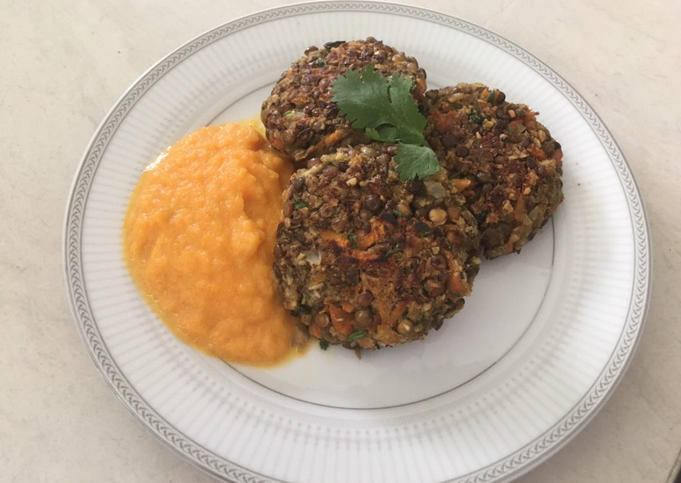 Tortitas de lentejas 🍽