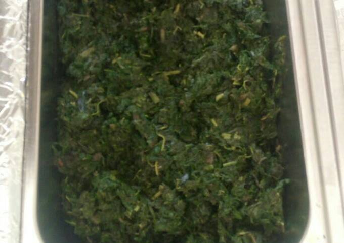 Steamed spinach Recipe by Dan Chefa - Cookpad