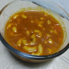 A picture of Hot Macaroni Soup.