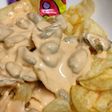 Aperitivo de mejillones con patatas fritas
