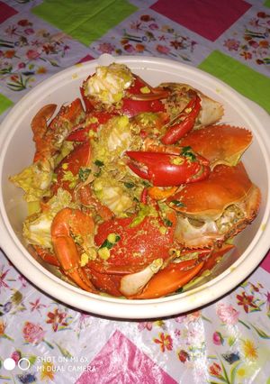 Foto resep Kepiting santan kuning