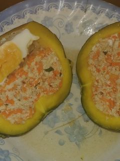 Hình của món Bí đỏ non hấp eatclean.
