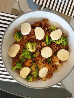 Foto resep Nasi Goreng Udang Ayam Abon Keripik Menegangkan