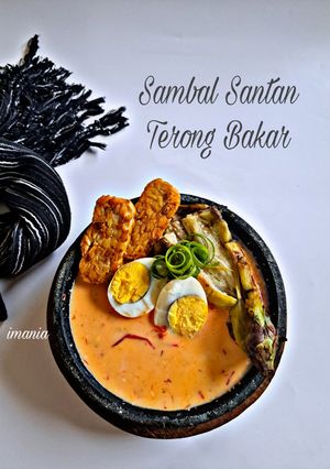Foto resep Sambal Santan Terong Bakar
