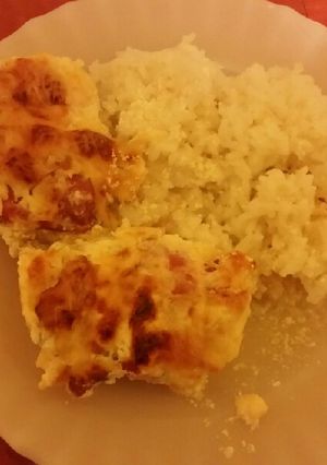 Kelkáposztába és baconba göngyölt csirkemell recept fotója
