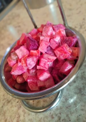 Una foto de Ensalada de remolacha