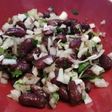 Ensalada de porotos rojos