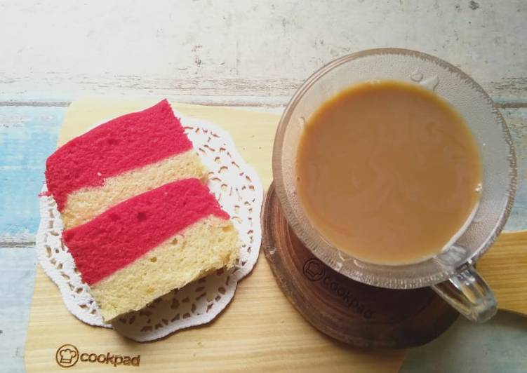 Bolu kukus merah putih