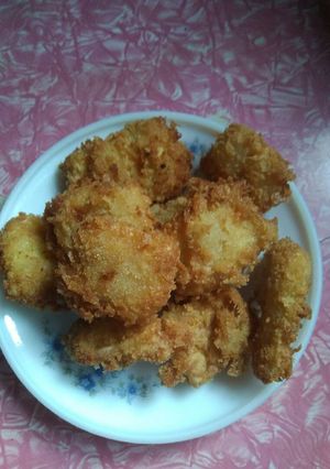 Foto resep Nugget telur dadar