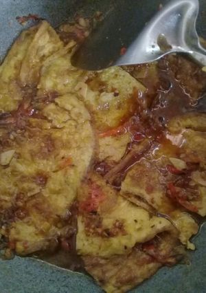Foto resep Semur telur dadar🥚