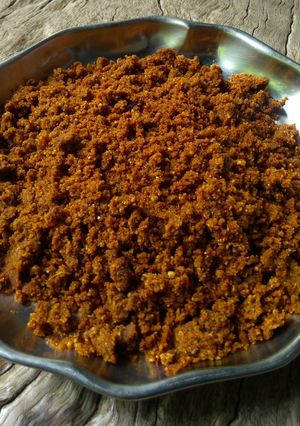 A picture of Kerala chutney powder.
