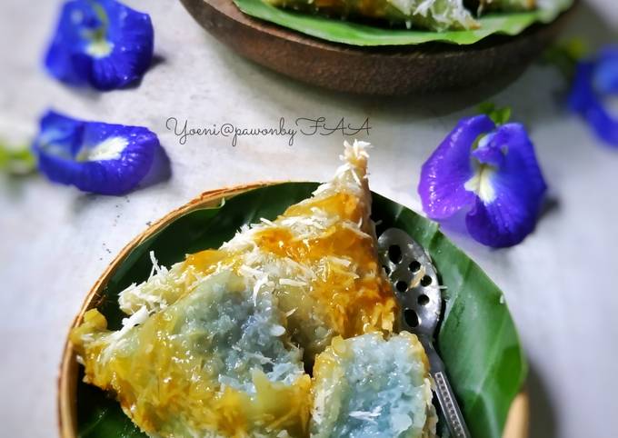 Resep Lupis Blue Pea Bunga Telang Oleh Tri Yunianti Cookpad