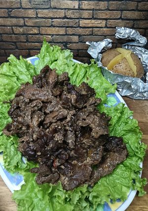 Foto resep Sapi Lada Hitam Panggang