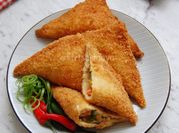 Gambar roti isi ayam