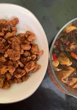 Foto resep Ayam saus Nanas Madu