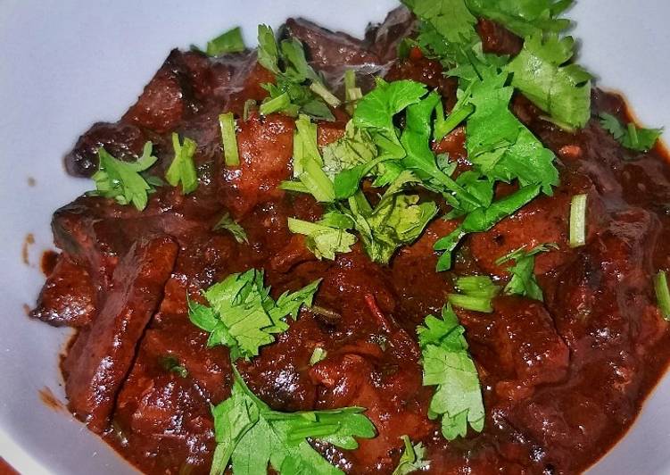 Simple Way to Make Perfect Tamtam liver😍😍#jikonichallenge #sweetandhot