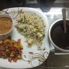 A picture of Paneer capsicum Rice.