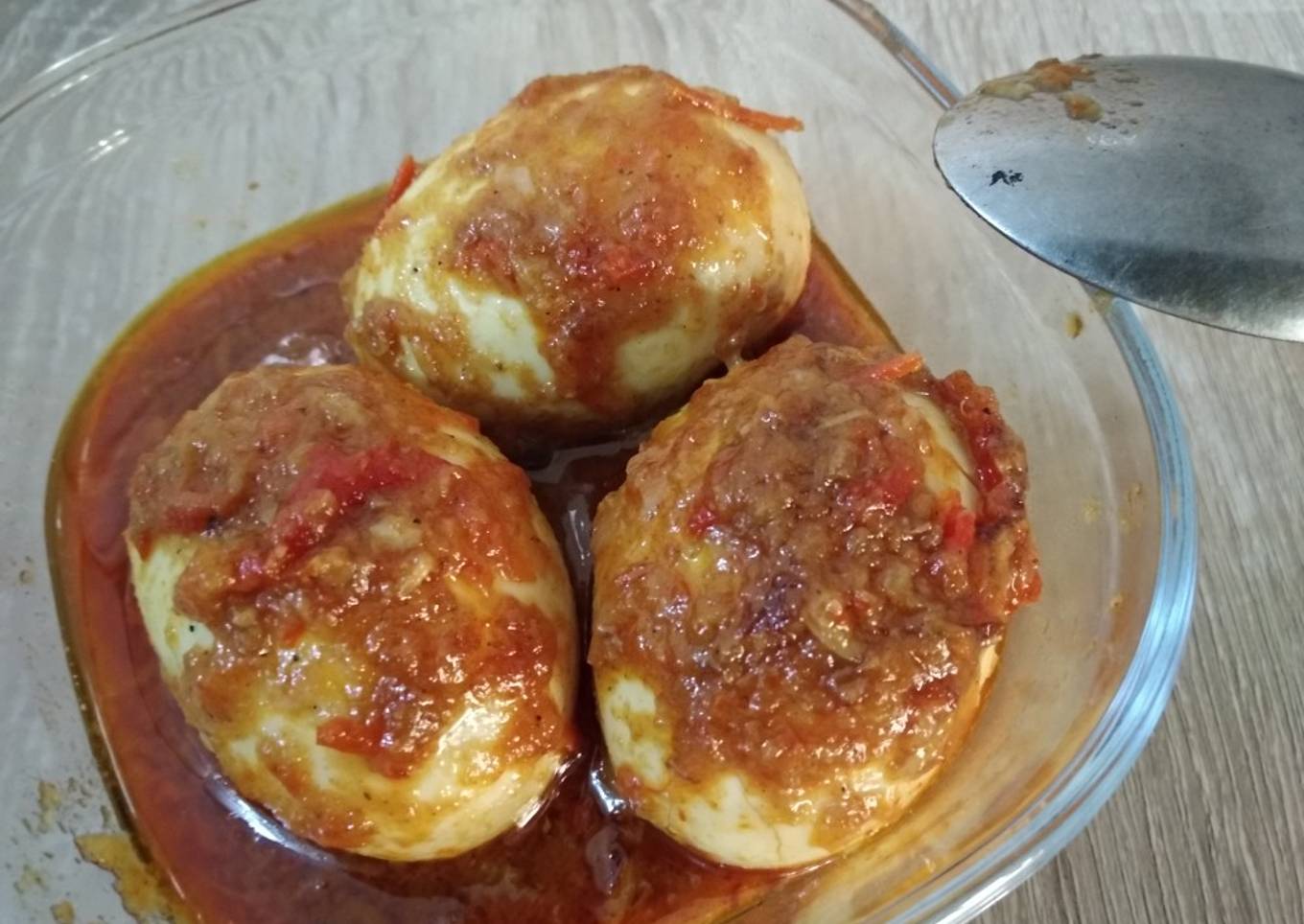 Resep Telur Balado (Ala Pengantin Baru) Anti Gagal