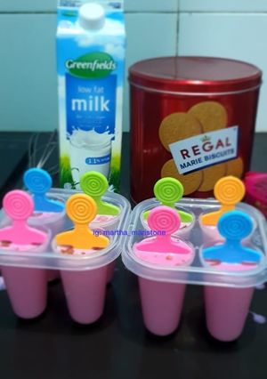 Foto resep Es krim susu rendah lemak