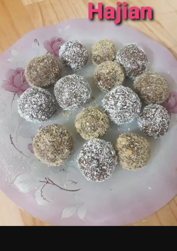 عکسی از دستور توپک خرما 😋❤😋