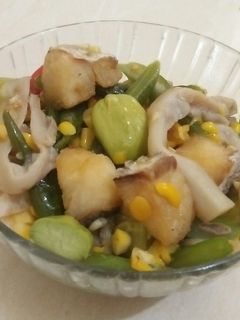 Foto resep Tumis ikan asin jambal jagung