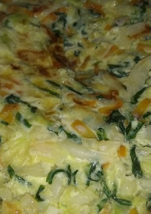Foto resep Fuyunghai/omelette sayur