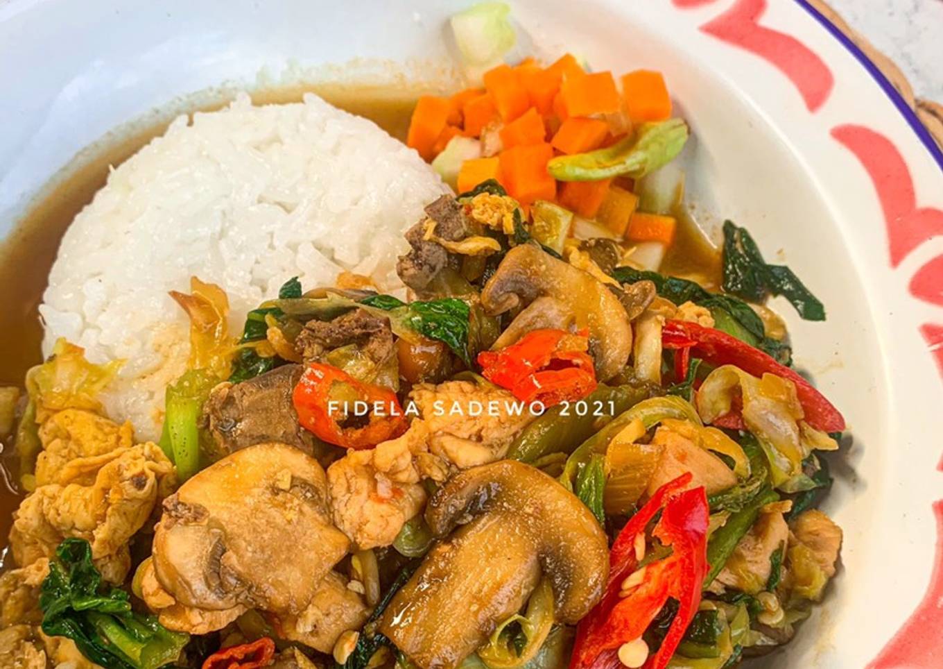 Nasi Gila (Versi Lebih Sehat)