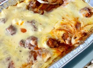 Gambar Lasagna with French Béchamel Sauce