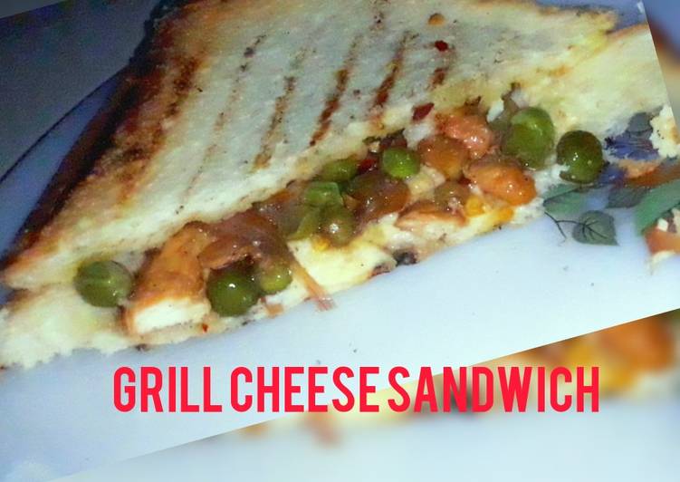 Steps to Make Super Quick Homemade Grill Chicken Cheese Sandwich