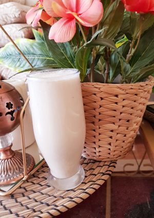 صورة لوصفة حليب موز Banana milk 🥛🍌